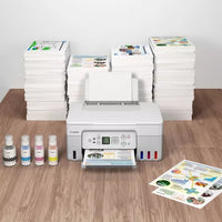 Мастилоструйно многофункционално устройство, Canon PIXMA G3470 All-In-One, White thumbnail 1