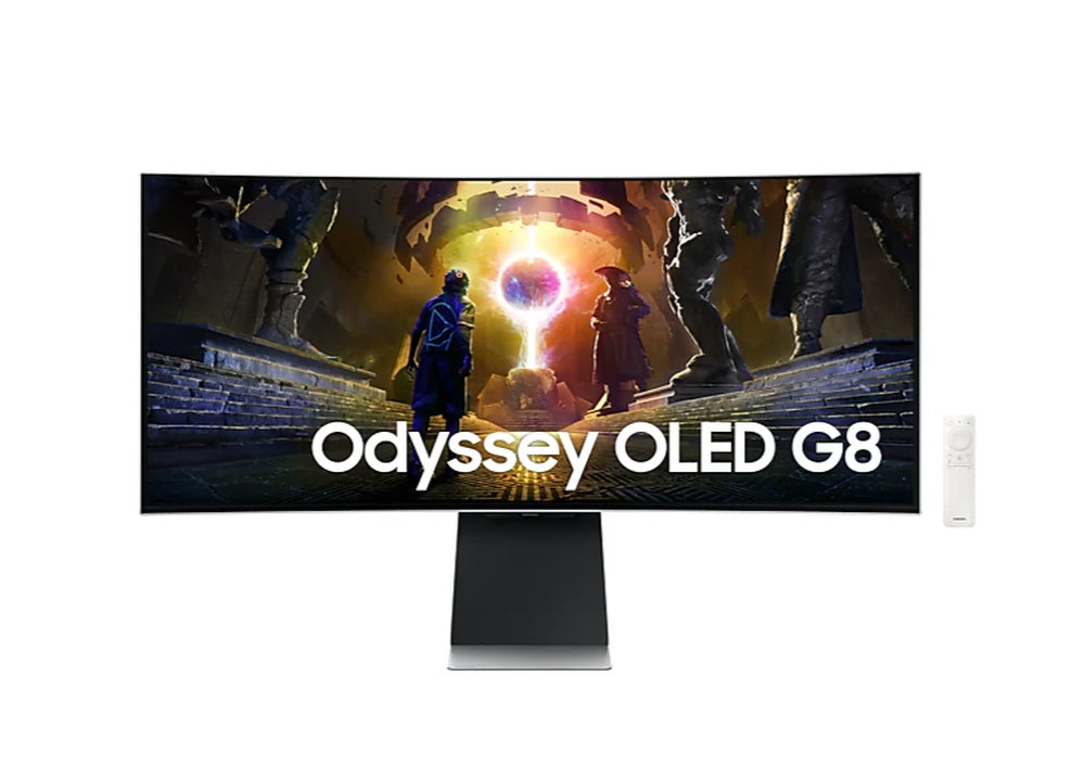 Монитор, Samsung LS34DG850, 34'' CURVED Odyssey G8 OLED, 1800R