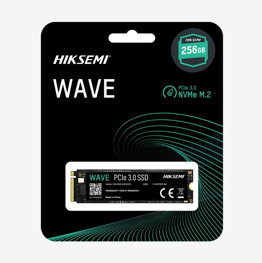 Твърд диск, Hiksemi PCIe Gen 3 x 4, NVMe, 80.15 x 22.15 x 2.38 mm, up to 2280MB/s read speed, 1800MB/s write speed