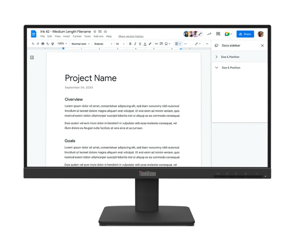 Монитор, Lenovo ThinkVision S22-4e 21.5