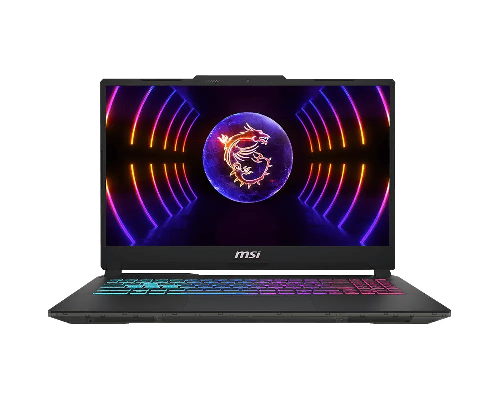 Лаптоп, MSI Cyborg 15 A13VEK, i5-13420H (8C/12T, up to 4.60GHz, 12 MB), GeForce RTX 4050 6GB GDDR6 194 AI TOPS