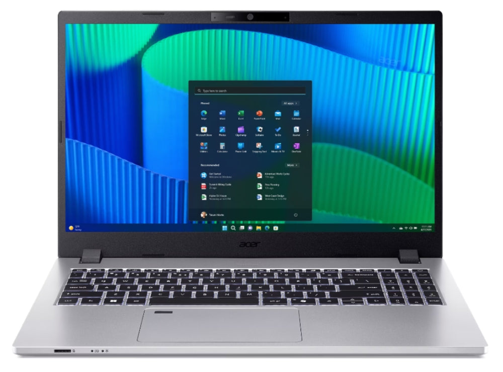 Лаптоп, Acer TravelMate P2 TMP215-55-TCO-5378, Intel Core 5 120U (1.4GHz up to 5.0GHz, 12MB)