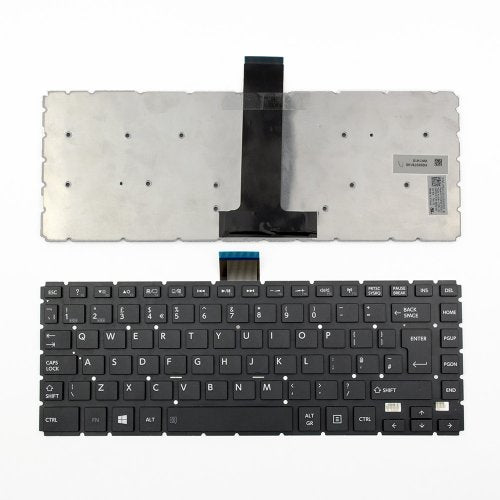 Клавиатура за лаптоп Toshiba Satellite E45T-B L40-B S40-B Черна Без Рамка с Голям Ентър (UK)