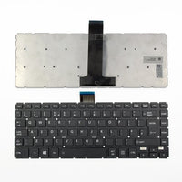 Клавиатура за лаптоп Toshiba Satellite E45T-B L40-B S40-B Черна Без Рамка с Голям Ентър (UK) thumbnail 1