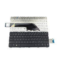 Клавиатура за лаптоп HP EliteBook X2 1012 Черна Без Рамка (Малък Ентър) с Кирилица / Black Without Frame US thumbnail 1