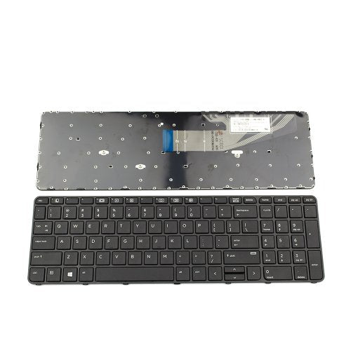 Клавиатура за лаптоп HP ProBook 450 G3 455 G3 470 G3 650 G2 655 G2 450 G4 455 G4 Black Frame Black (Черна с Черна Рамка) с Кирилица БДС