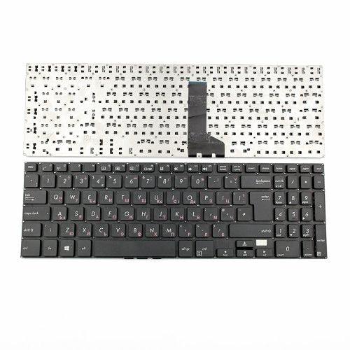 Клавиатура за лаптоп Asus Pro PU500 PU500CA PU551 PU551JA PU551LA Черна Без Рамка с Голям Ентър (UK)