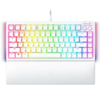 Razer BlackWidow V4 75% White, Gaming Keyboard, US Layout, Hot-swappable Design, Compact 75% Layout with Aluminum Case - RZ03-05001700-R3M1 thumbnail 1