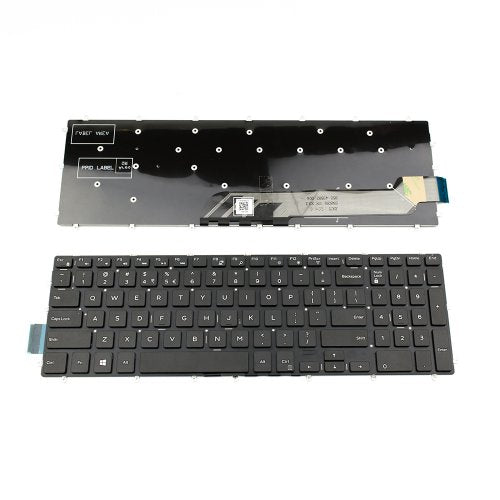Клавиатура за лаптоп Dell Inspiron 5567 5575 15-7599 15-7566 Черна Без Рамка с Малък Ентър US/UK