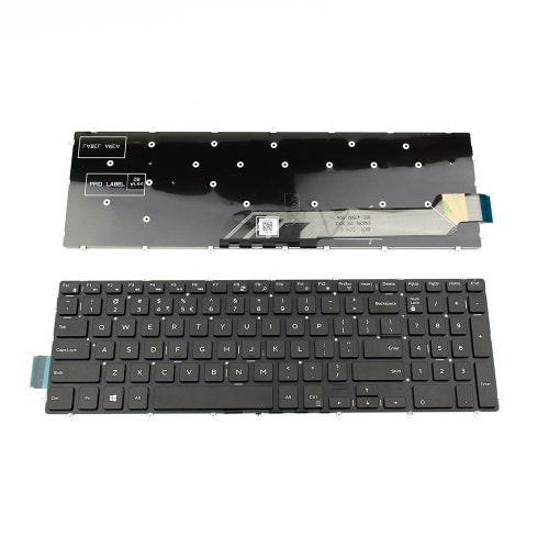 Клавиатура за лаптоп Dell Inspiron 5567 5575 15-7599 15-7566 Черна Без Рамка (US/UK) С Кирилица