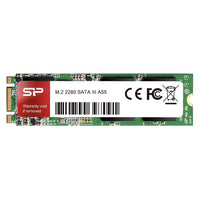 128GB SSD SILICON POWER A55, M.2 2280, SATA - SLP-SSD-A55M28-128GB thumbnail 1
