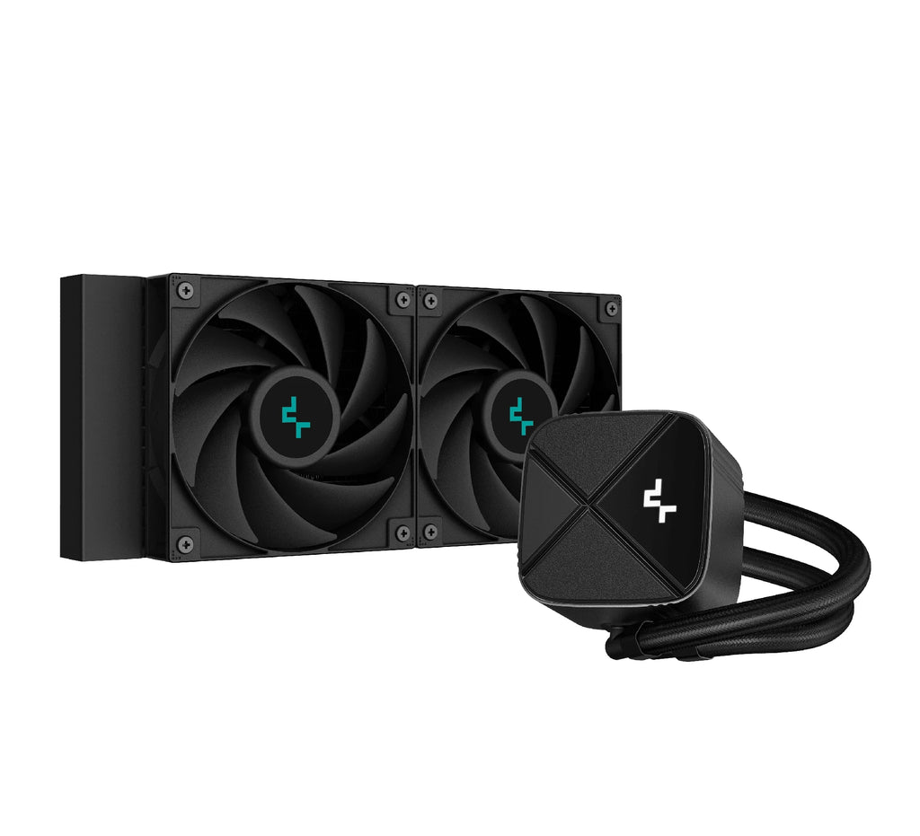 Охлаждаща система DeepCool Water Cooling LS520S Zero Dark LGA1700/AM5 - R-LS520-BKNNMM-G-1
