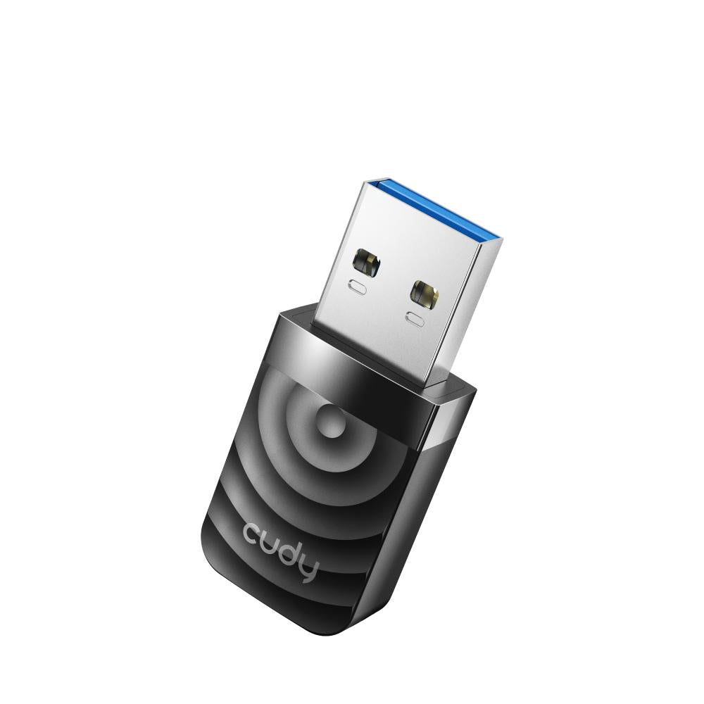 Безжичен нано адаптер Cudy WU1300S, USB 3.0, 2.4/5 Ghz, Вградена антена 2dBi - WU1300SArcher T3U