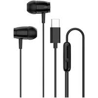 CANYON headphones SEP-5 TYPE-C Black - CNS-CEP5B thumbnail 1