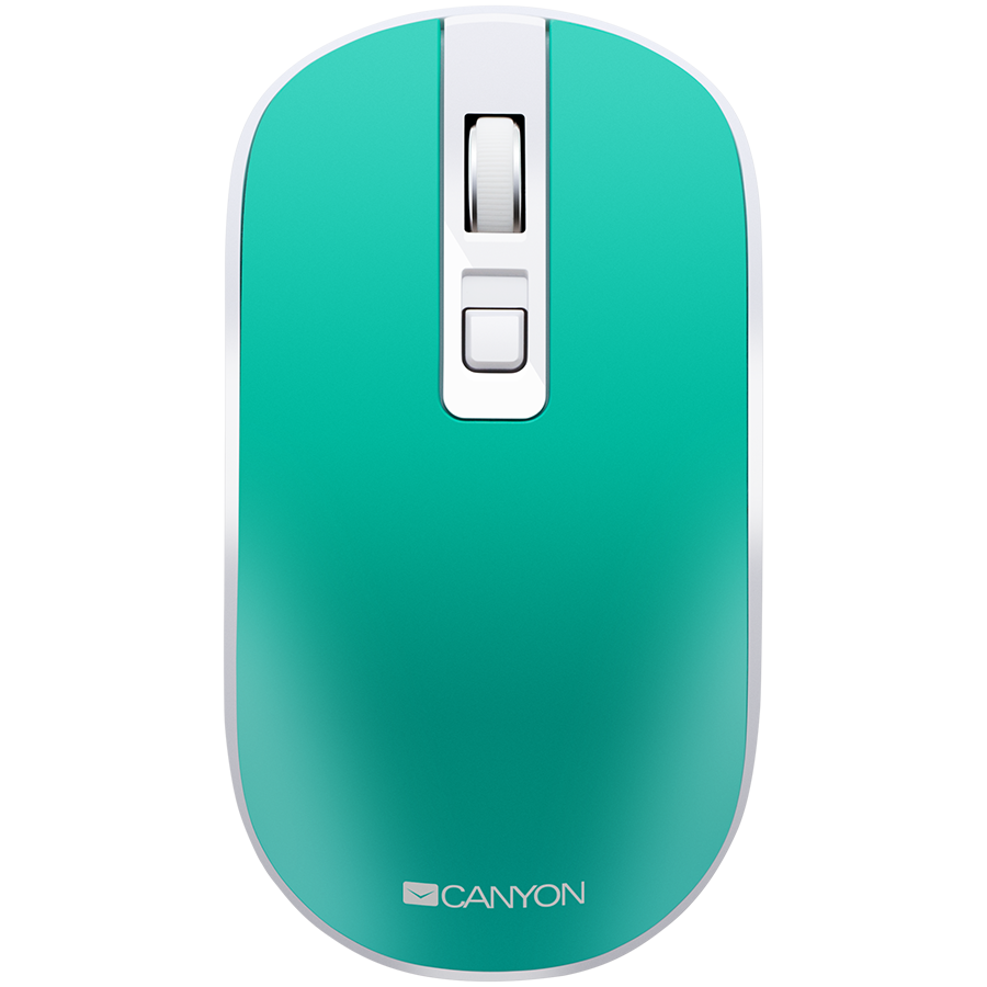 Безжична мишка CANYON MW-18 EU Charge Aquamarine - CNS-CMSW18A_EU