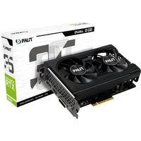 Palit RTX3050 DUAL 8GB GDDR6 HDMI DVI DP - (A) - NE63050018P1-1070D (8 дни доставкa) thumbnail 1