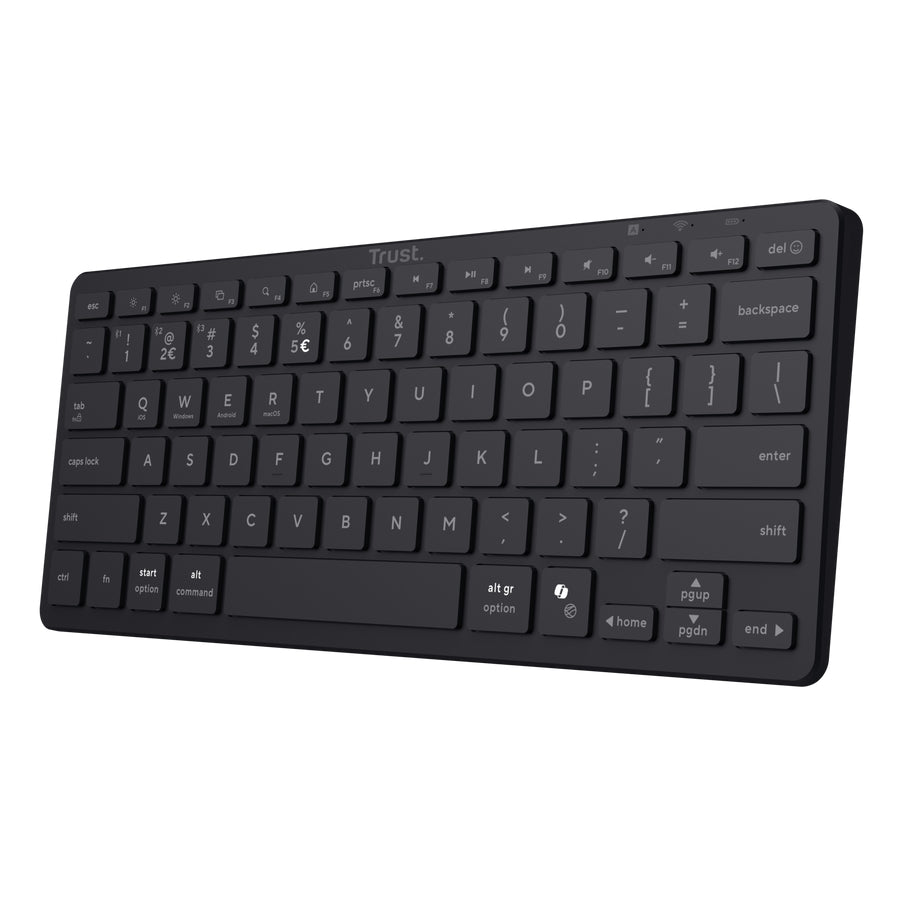 TRUST Nado II Multidevice Bluetooth Keyboard US - 25730