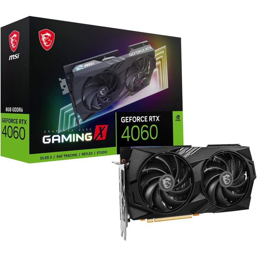 MSI RTX4060 GAMING X 8GB GDDR6 HDMI 3xDP - (A) - V516-003R (8 дни доставкa)