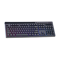 Marvo геймърска клавиатура Gaming Keyboard 104 keys - Soldat S40 K603 - Silent, RGB (MARVO-K603) thumbnail 1
