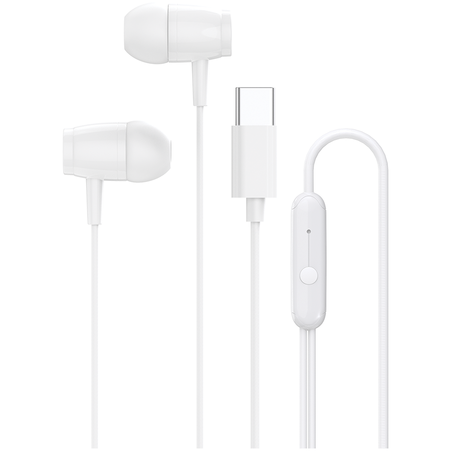 CANYON headphones SEP-5 TYPE-C White - CNS-CEP5W
