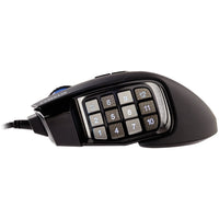 CORSAIR SCIMITAR RGB ELITE, MOBA/MMO Gaming Mouse, Black, Backlit RGB LED, 18000 DPI - CH-9304211-EU thumbnail 4