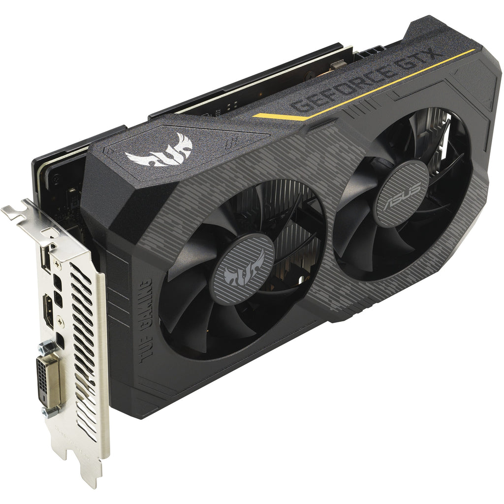 ASUS TUF Gaming TUF-GTX1650-O4GD6-P-V2-GAMING NVIDIA GeForce GTX 1650 4 GB GDDR6 - (К) - 90YV0GX2-M0NA00 (8 дни доставкa)