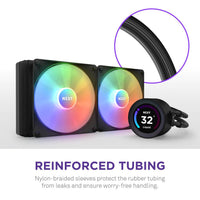 Охлаждаща система NZXT Kraken Elite RGB 280 Black, Customizable LCD Display - NZXT-FAN-RL-KR28E-B1 thumbnail 5