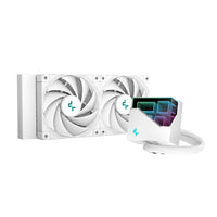 Охлаждаща система DeepCool Water Cooling LT520 White Addressable RGB, Infinity mirror design LGA1700/AM5 - R-LT520-WHAMNF-G-1 thumbnail 1