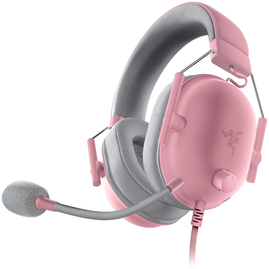Razer BlackShark V2 X - Quartz, Gaming Headset, HyperClear Cardioid Mic, 50 mm TriForce Drivers