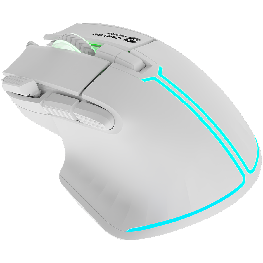 CANYON mouse Fortnax GM-636 RGB 9buttons Wired White - CND-SGM636W