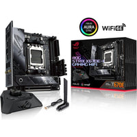 Дънна платка ASUS ROG STRIX X670E-I GAMING WIFI (AMD,AM5,DD5,mITX) - (A) - 90MB1B70-M0EAY0 (8 дни доставкa) thumbnail 15