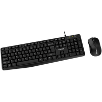 CANYON USB standard KB, water resistant BG layout bundle with optical 3D wired mice - CNE-CSET1-BG thumbnail 2