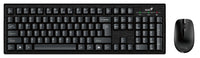 Genius клавиатура и мишка Wireless Keyboard and Mouse - KM-8101 Black - AI, BG, 2.4GHZ thumbnail 1