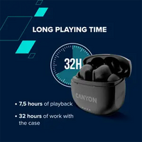 CANYON TWS-8, Bluetooth headset, with microphone thumbnail 4