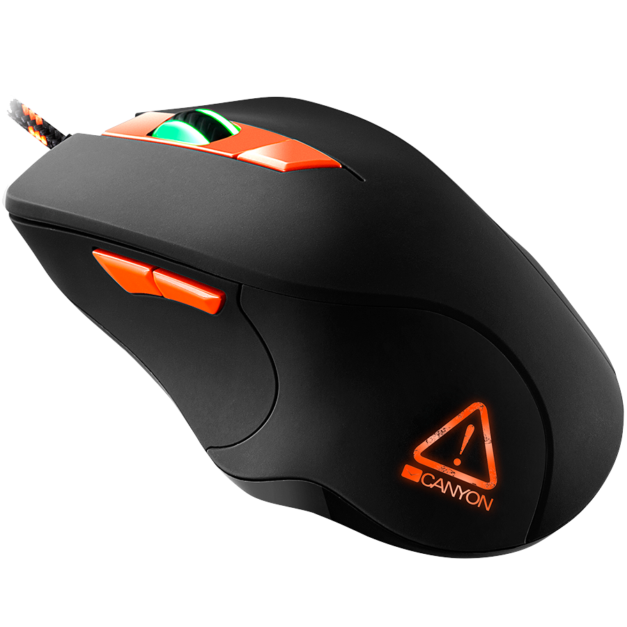 CANYON Eclector GM-3, Wired Gaming Mouse with 6 programmable buttons, Pixart optical sensor - CND-SGM03RGB