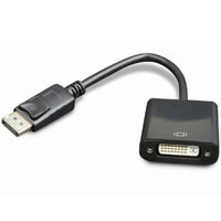 Видео кабел Gembird DisplayPort (T) към DVI-I DL (M), 10 см, Максимална Full HD резолюция на 60 Hz, Черен, AB-DPM-DVIF-002 thumbnail 1