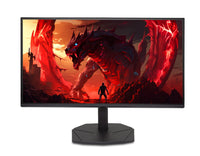 Монитор, Acer Nitro KG241YX3bip, 23.8'' VA, FHD (1920X1080) ZeroFrame, FreeSync 200Hz, 1ms (VRB), 100M:1, 300nits, 99% sRGB, 2xHDMI, DP, BluelightShield, Tilt, Vesa, Black thumbnail 1
