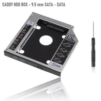 DVD caddy за SSD хард диск SATA ( Адаптер за втори HDD / SSD за лаптоп ) | 2.5