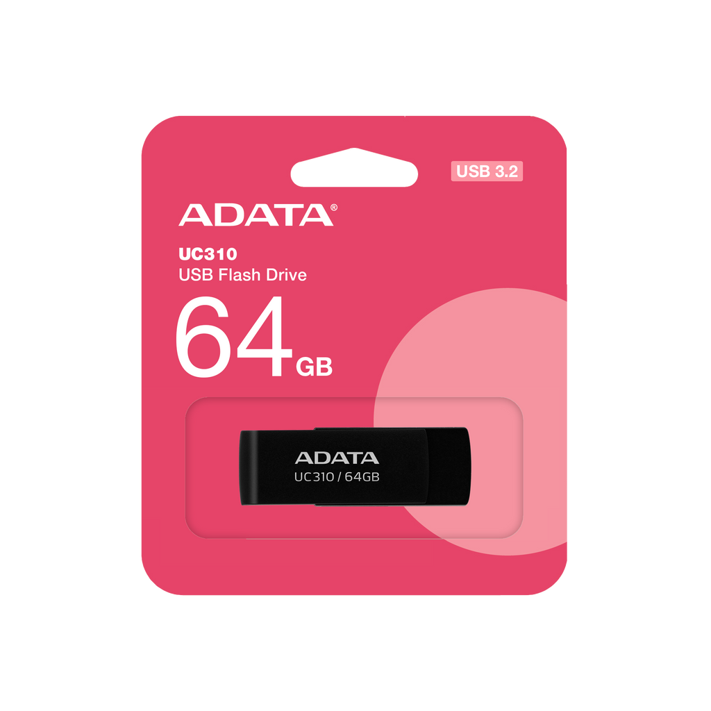 ADATA64GB TYPE-C UC310 BLACK