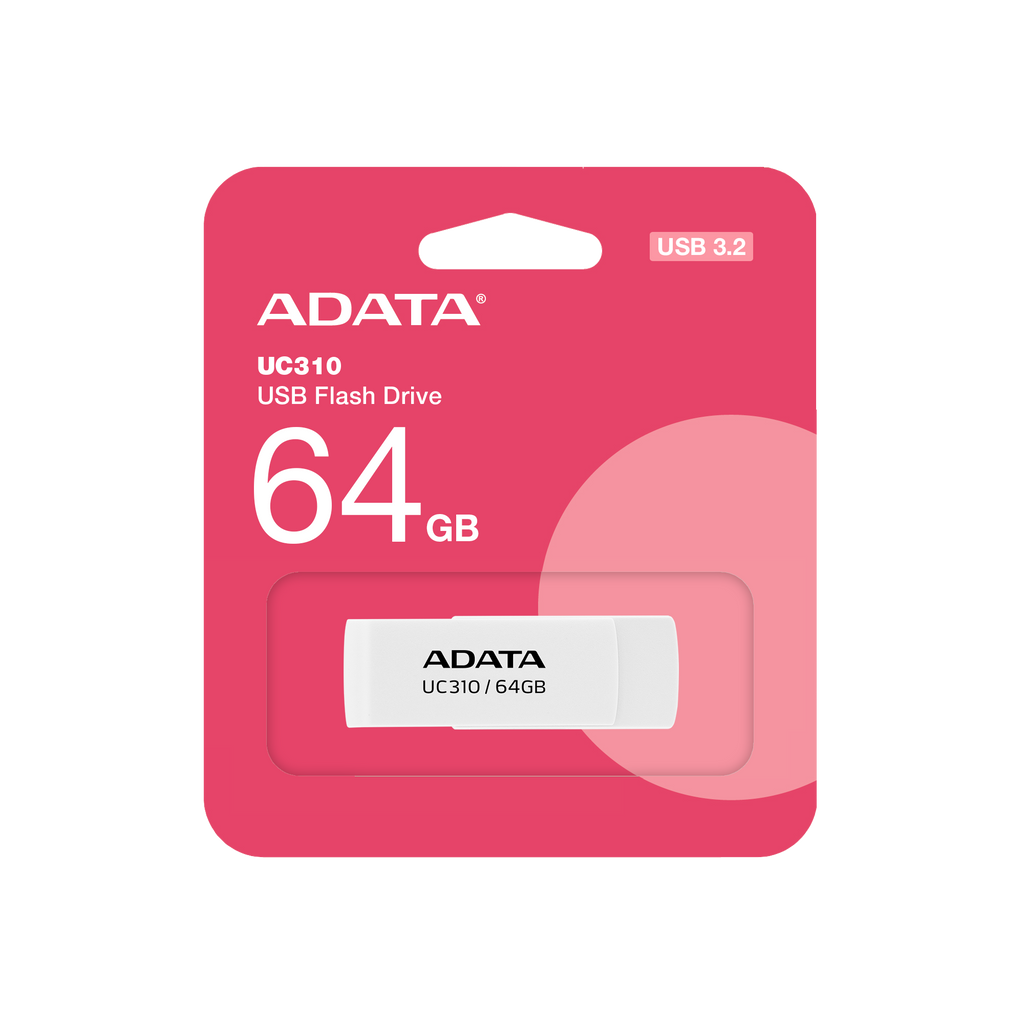 ADATA64GB TYPE-C UC310 WHITE