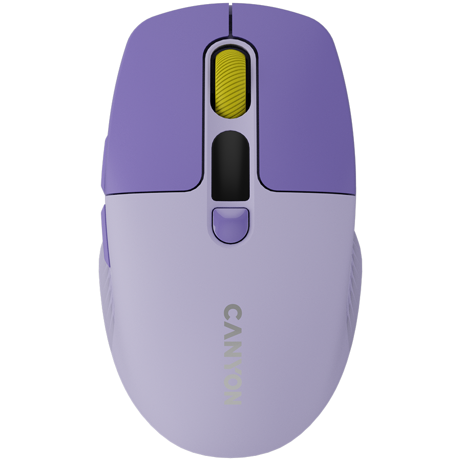 CANYON mouse MW-26 LCD Silent Dual Mode Wireless Violet - CNS-CMSW26V