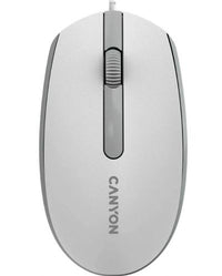 Мишка Canyon - CNE-CMS10WG, оптична, White grey thumbnail 1