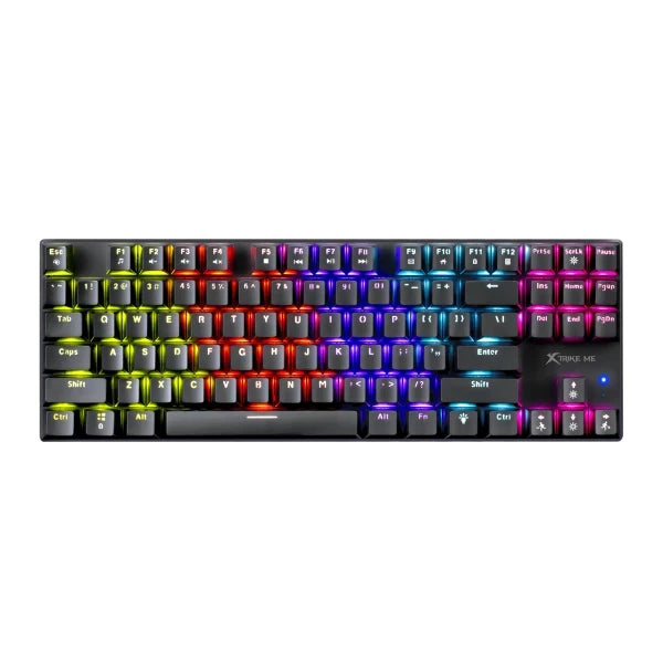 Xtrike ME геймърска механична клавиатура Gaming Mechanical keyboard 87 keys TKL - GK-989 - RED switches (English US) (XTRM-GK-989)