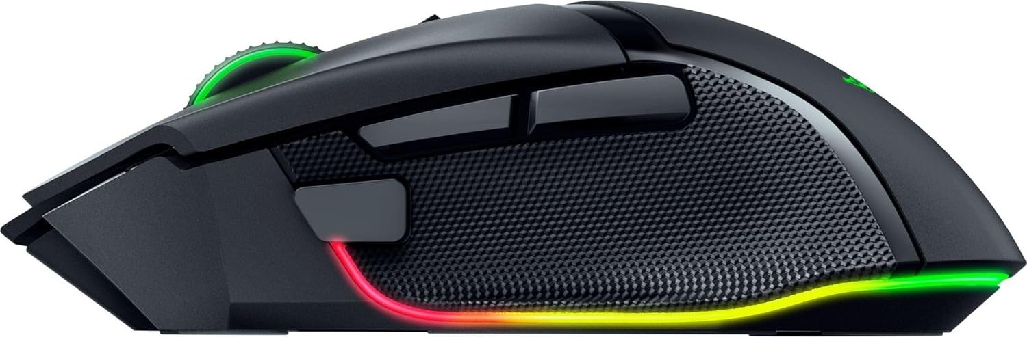Razer Basilisk V3 Pro 35K, Gaming Mouse, Black, Razer HyperSpeed Wireless, Razer Chroma™ RGB - RZ01-05240100-R3G1
