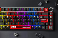 Marvo геймърска механична клавиатура Gaming Mechanical Keyboard Arma 82 KG936 - 1K, TNT Peach Switches [Linear], (English US) (MARVO-KG936) thumbnail 1