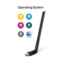 Безжичен USB адаптер TP-Link Archer T2U Plus AC600 thumbnail 6