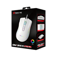 Мишка, Xtrike ME Gaming Mouse GM-314 White - 7200dpi, RGB thumbnail 8
