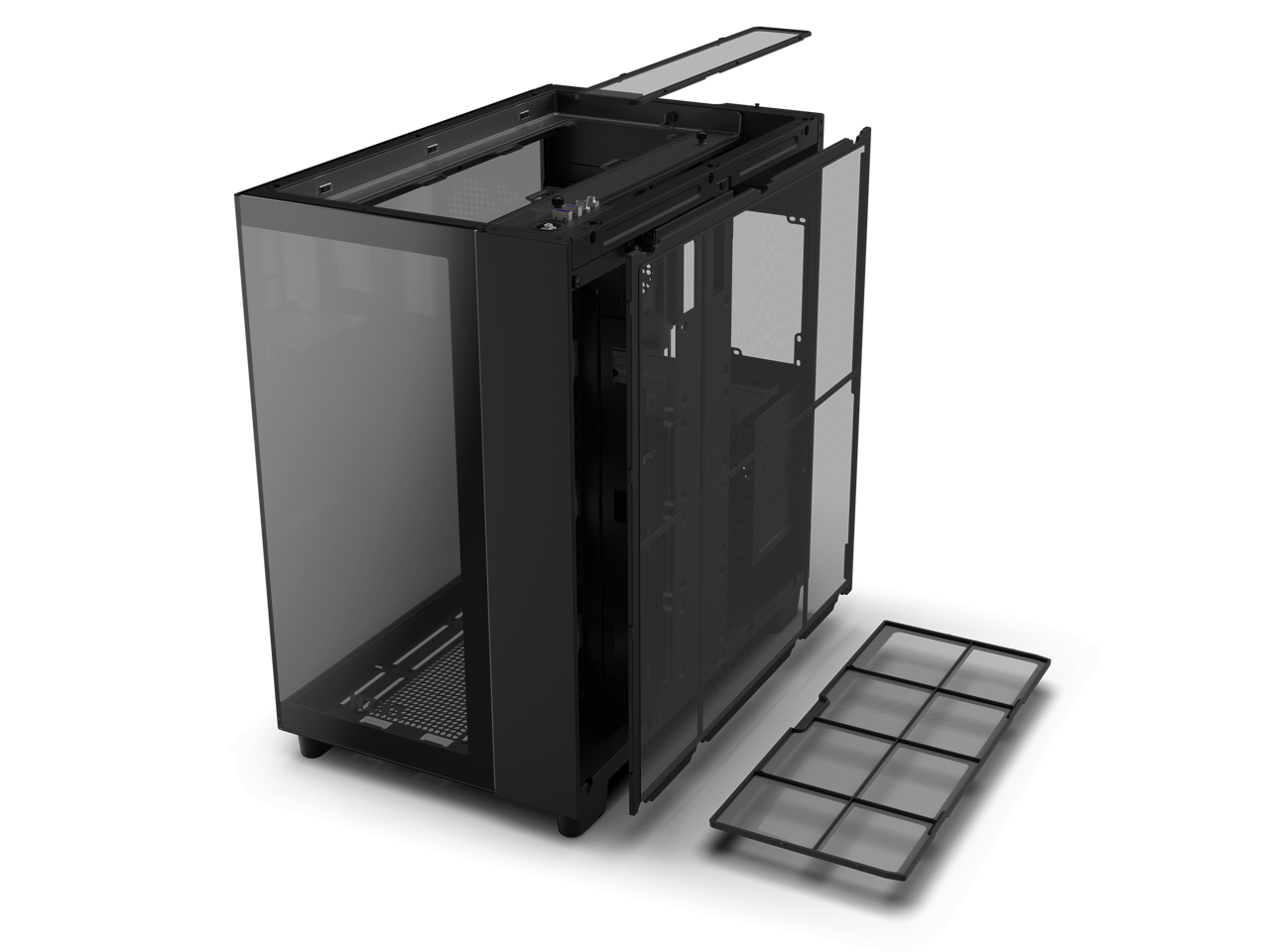 Кутия за компютър NZXT H9 Elite Matte Black