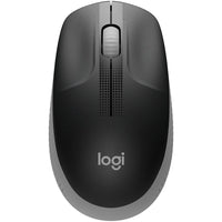 LOGITECH M190 Full-size wireless mouse - MID GREY - 2.4GHZ - EMEA - M190 - 910-005906 thumbnail 1
