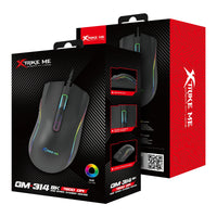 Мишка, Xtrike ME Gaming Mouse GM-314 Black - 7200dpi, RGB thumbnail 8